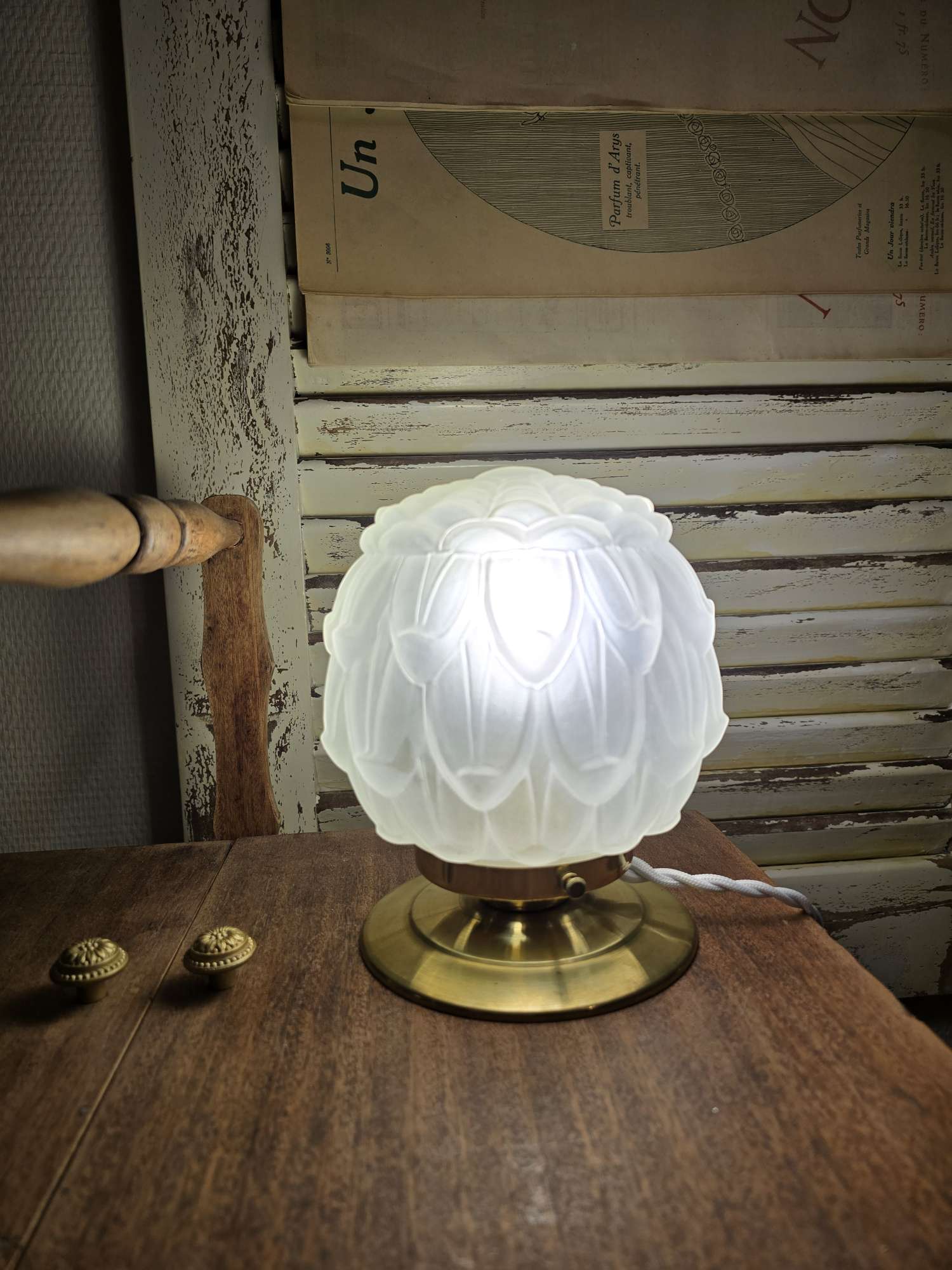 Un globe artichaut, so "Art déco"